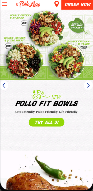 this is pollo loco website