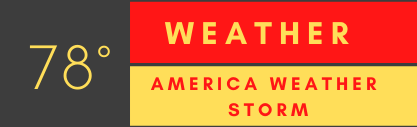 America weather storm logo